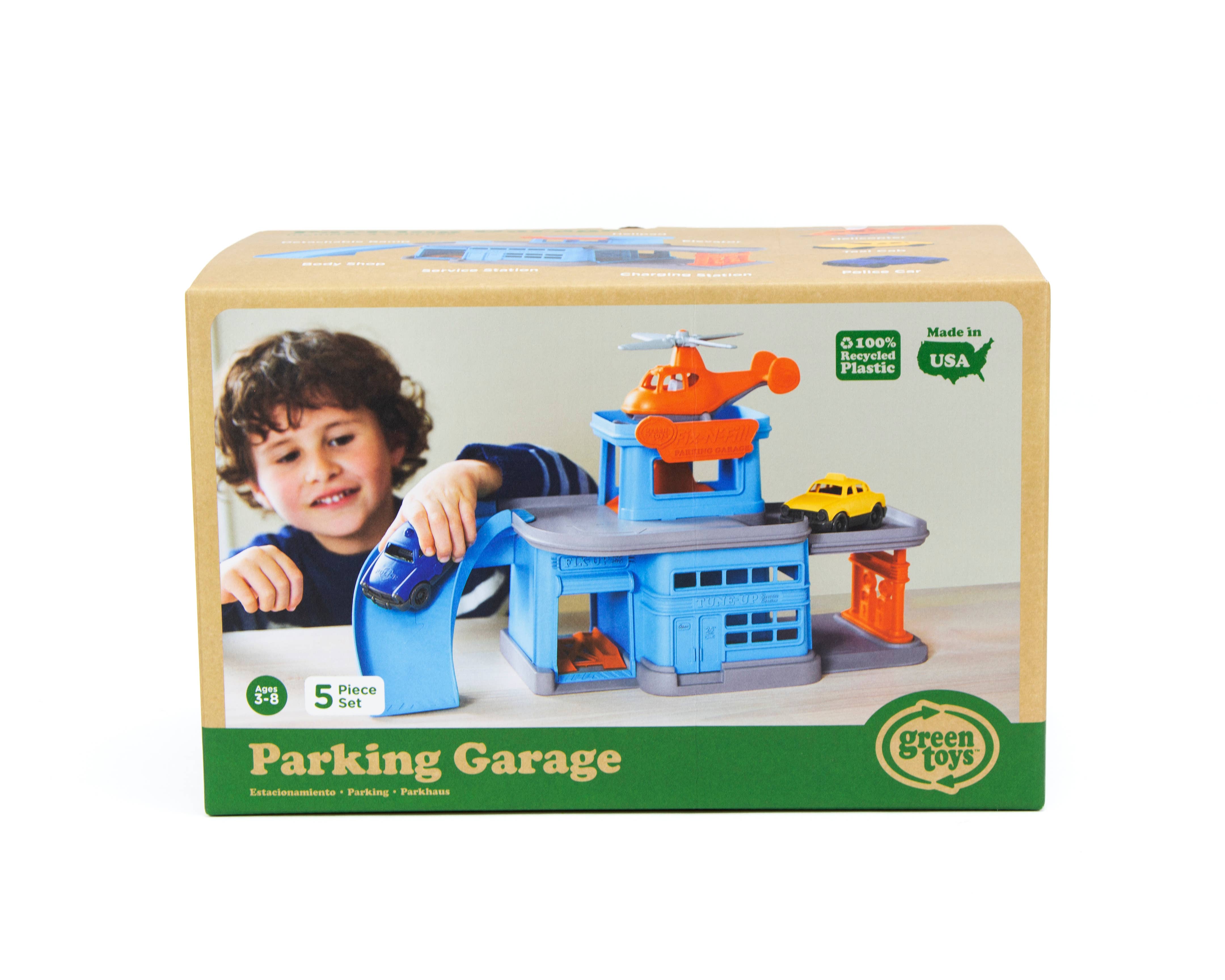 Image of Green Toys - Parking Garage