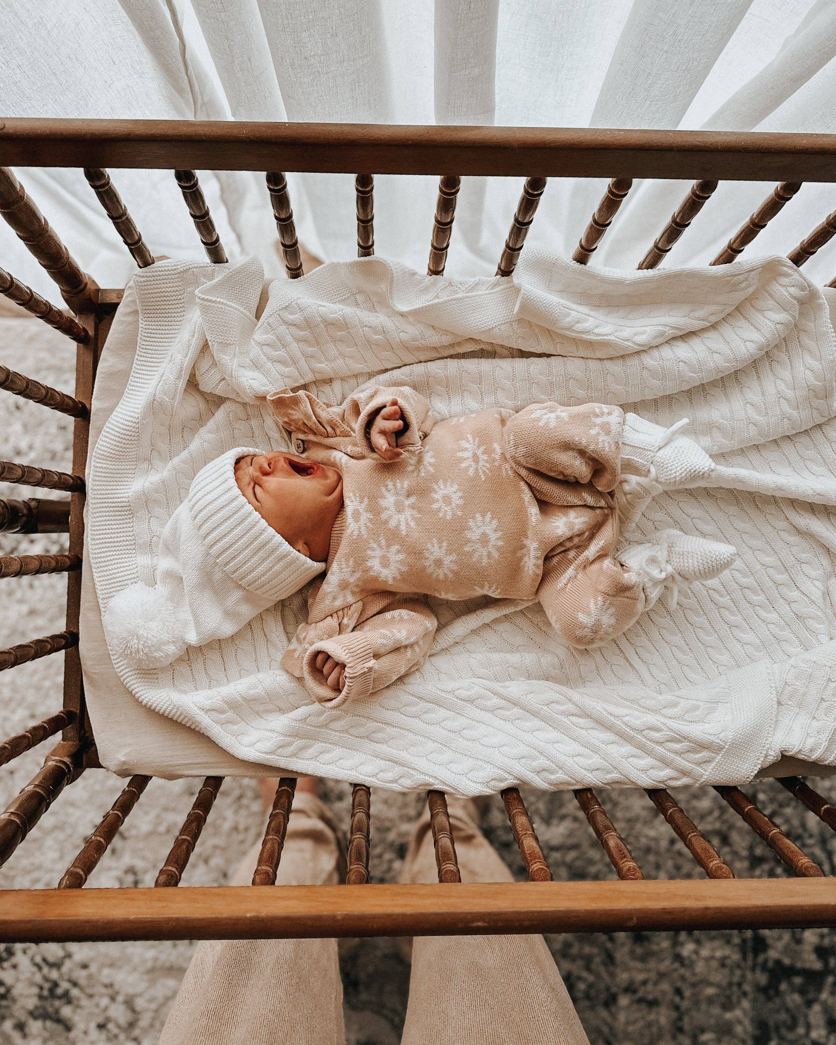 Image of Luna + Luca Floral Jacquard Jumpsuit