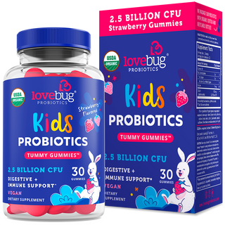LoveBug Probiotics - Kids Probioitcs Organic - Gummies