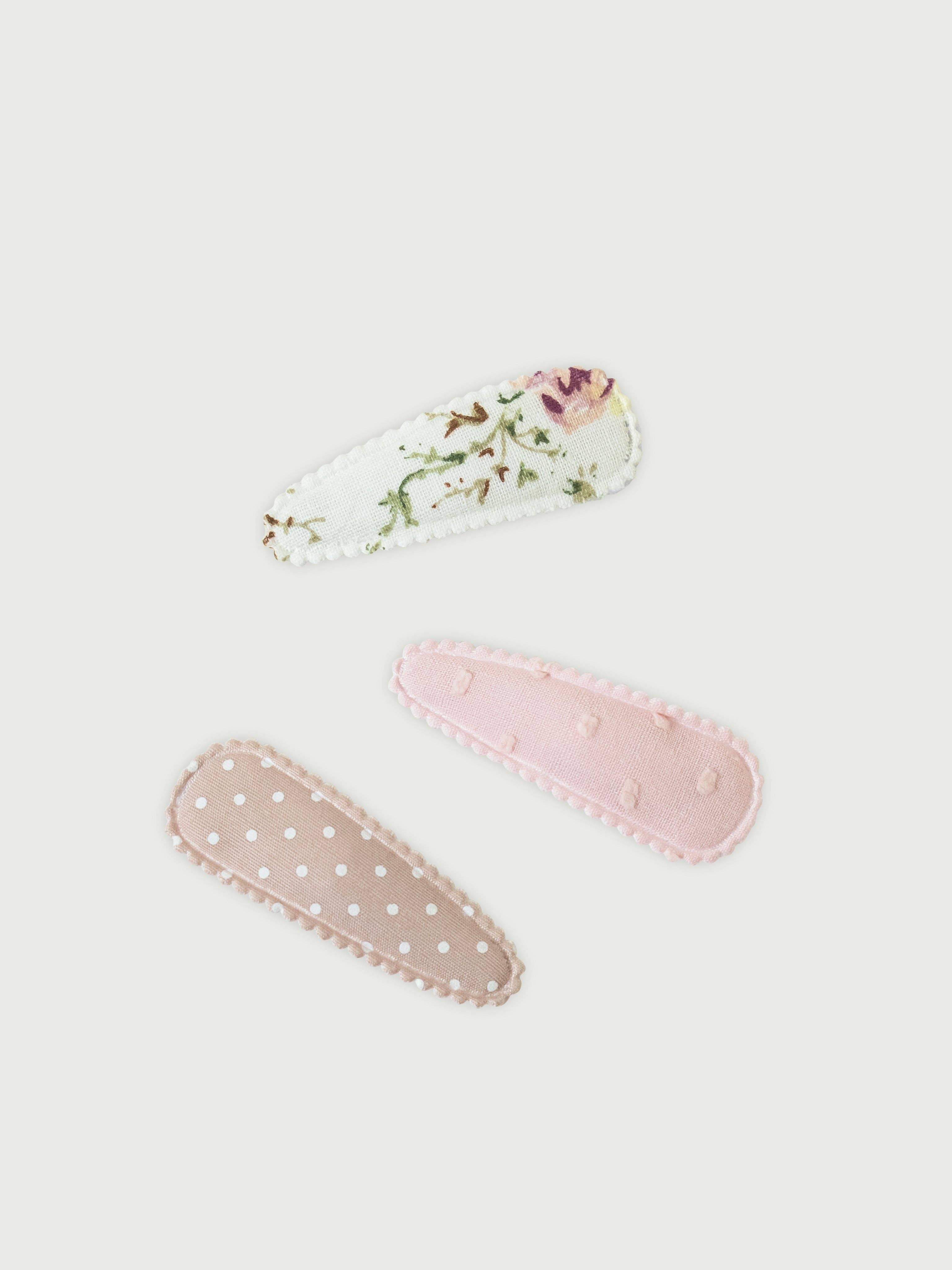 3-Pack Hair Clip Set