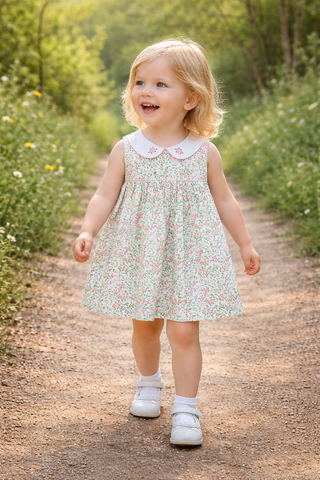 Marco and Lizzy - Rose Garden Float Girls Dress