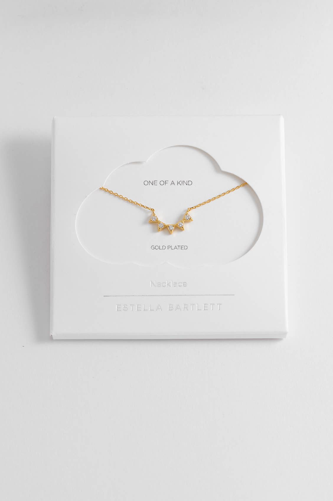 Estella Bartlett CZ Bunting Necklace