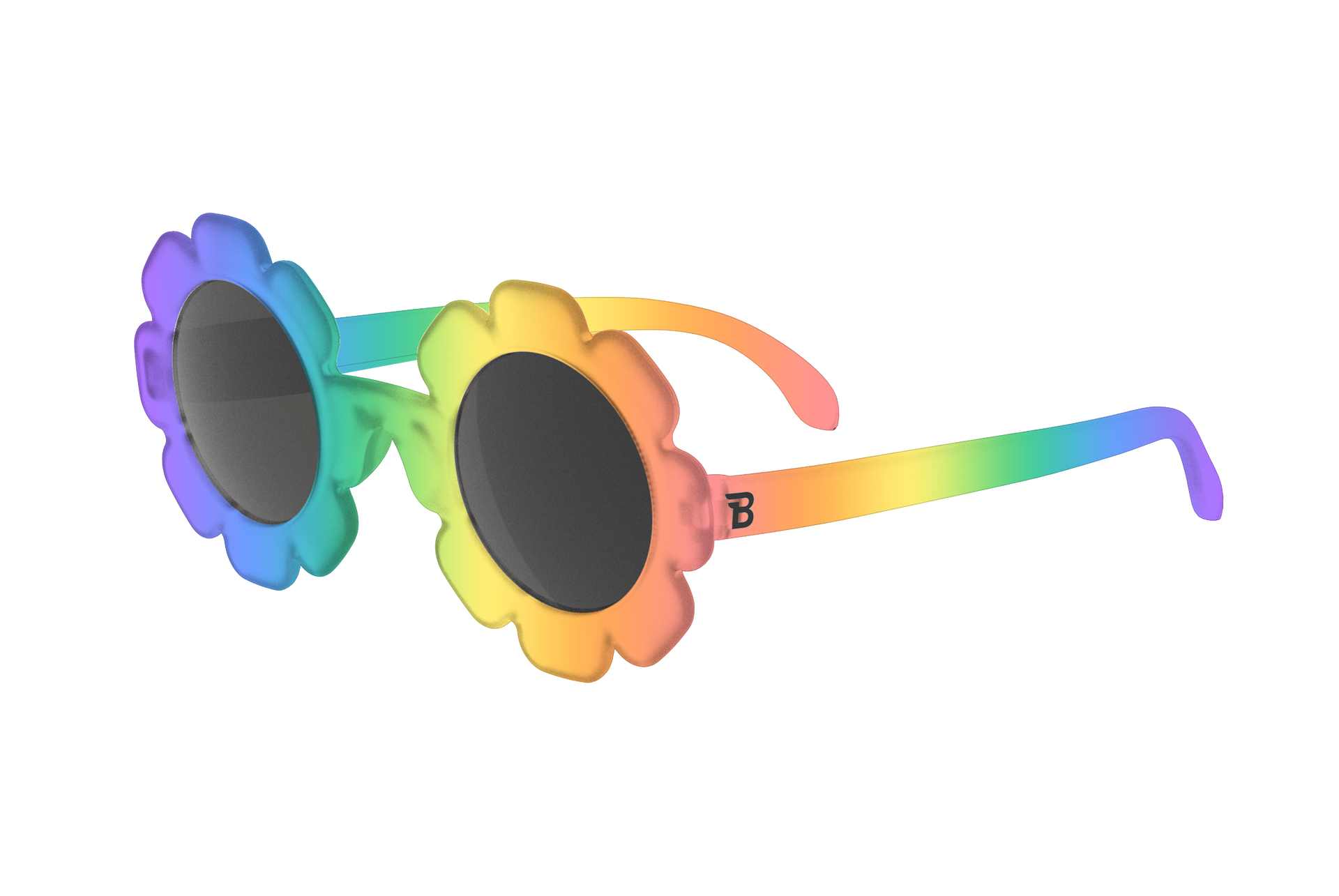 Babiators - Baby Sunglasses Original Flower: Flower Power | Smoke Lenses: Ages 0-2