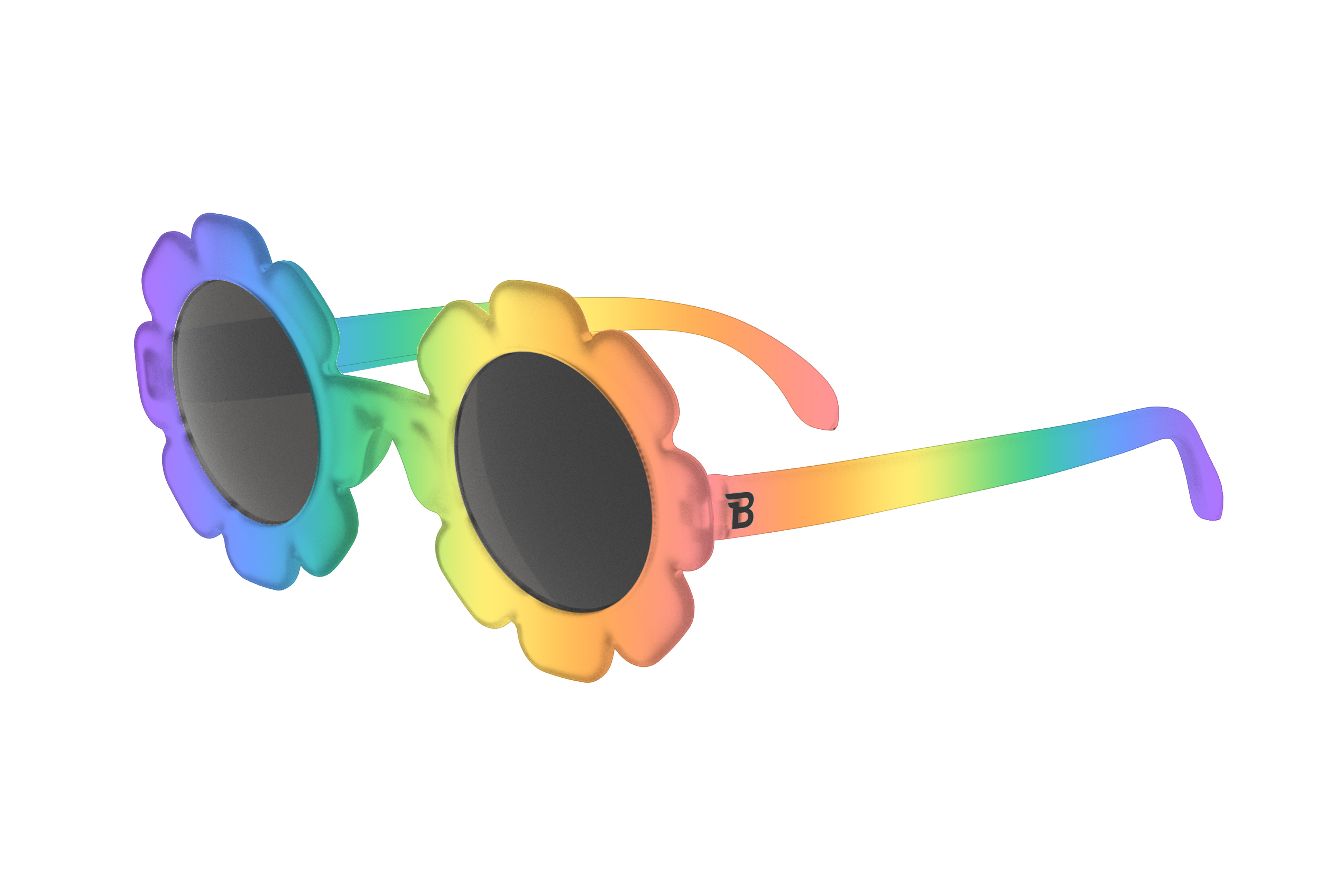 Babiators: Flower Power Smoke Lenses: Ages 0-2