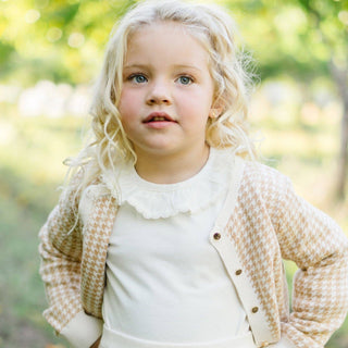 Ruffle Neck Knit Top - Baby