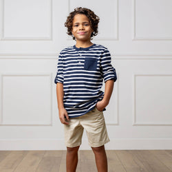 Image of Hope and Henry - Organic Stretch Chino Short