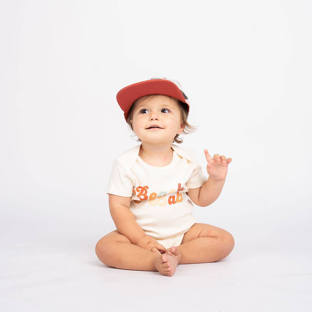 Image of Beach Babe Summer Cotton Baby Onesie