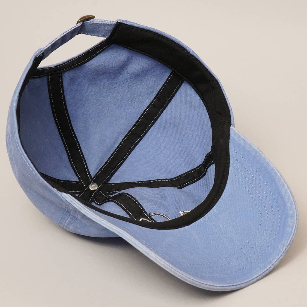 Image of CAT MOM Denim Cotton Adjustable Hat
