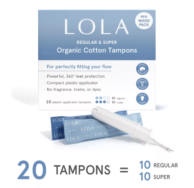 LOLA - 20ct Assorted Tampons