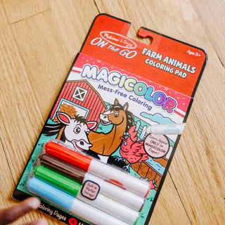 Melissa & Doug On the Go Magicolor Coloring Pad - Farm Animals
