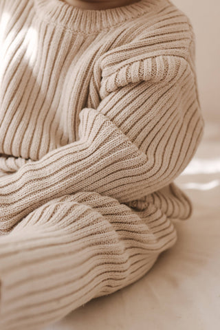 Luna + Luca Chunky Rib Pullover