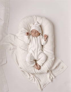 Image of Luna + Luca Baby Bear Jumpsuit