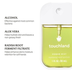 Image of Touchland - Aloe You Power Mist Hydrating Hand Sanitizer