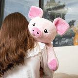 Hugimals World - NEW! Hugimals Weighted Stuffed Animal Harper the Pig