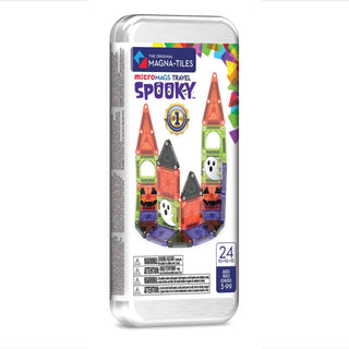 Magna-Tiles - MicroMAGS Spooky 24 Piece Travel Set