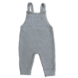 Image of Luna + Luca Natural Knit Overalls
