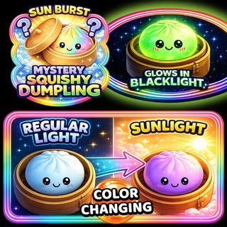 Novelty Brands Color Changing Fun Doh Mystery Dumpling Squishy