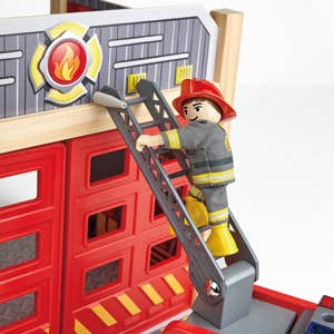 Fire Station-Wooden Playset