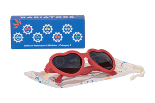 Candy Apple Hearts Kid and Baby Sunglasses Ages 0-2
