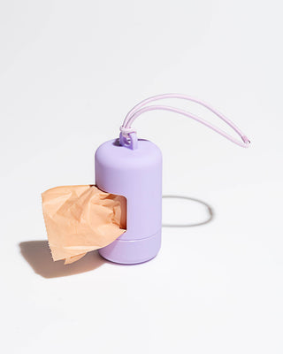 Wild One - Poop Bag Carrier Dispenser for Pets & Dogs: Blush