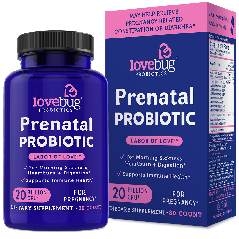 LoveBug Probiotics - Prenatal Probiotic - Tummy Sooth Formula
