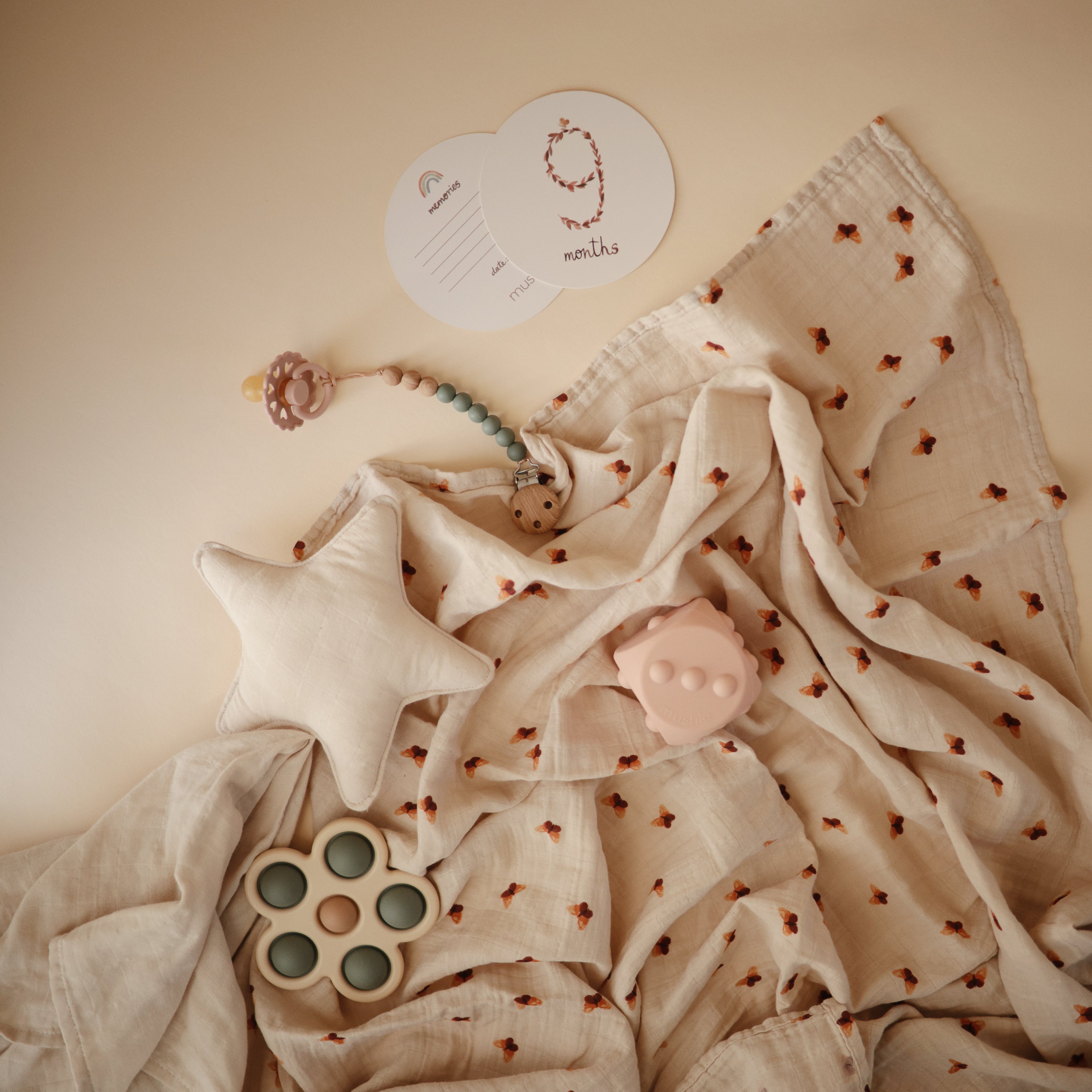 Image of Silicone Pacifier Clip | Eva