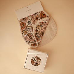 Image of Organic Cotton Muslin Burp Cloth 2-Pack