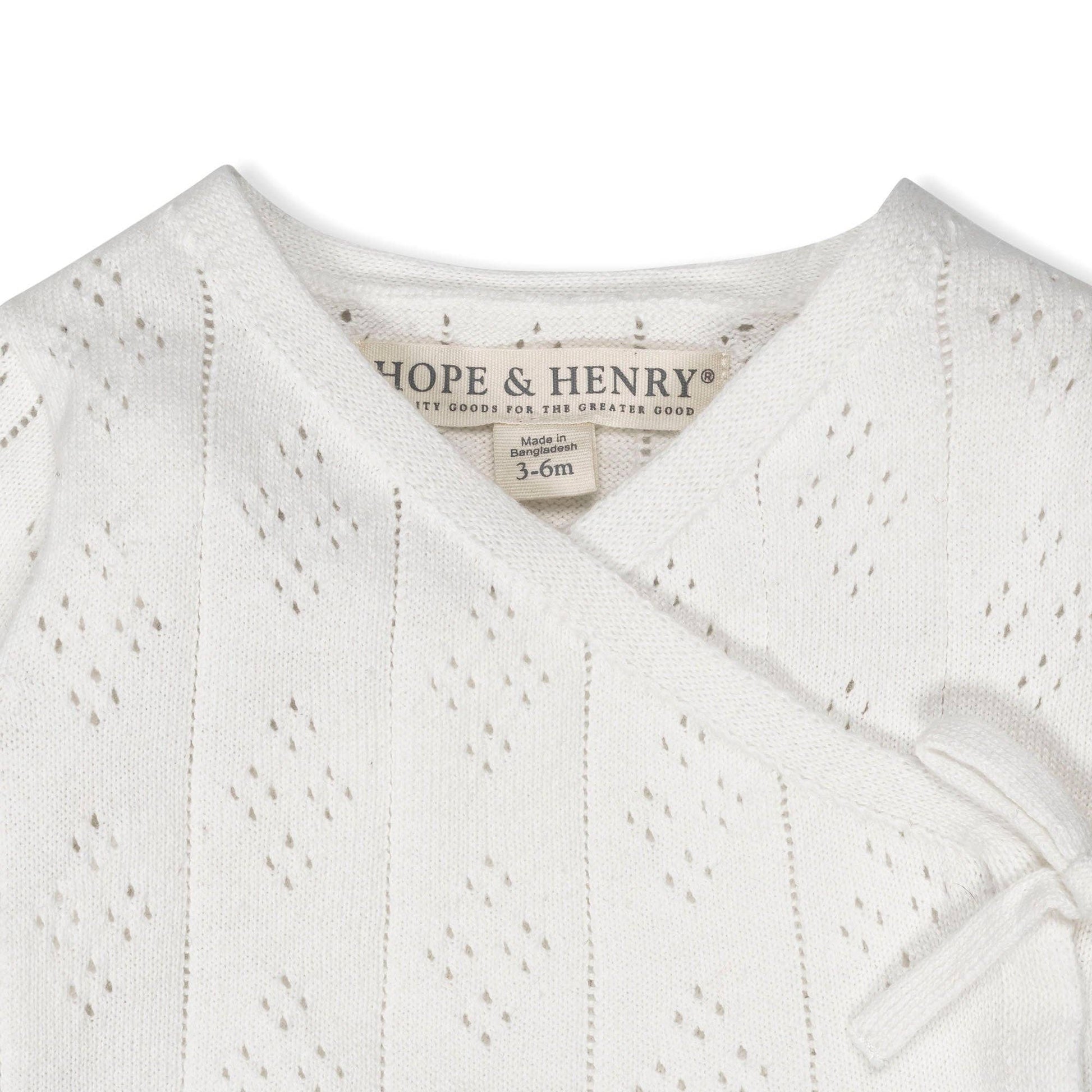 Organic Pointelle Sweater and Legging Set