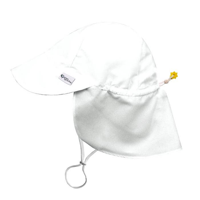 Green Sprouts - Eco Flap Kids Sun Hat UPF50+ | 2024-2023 Prints