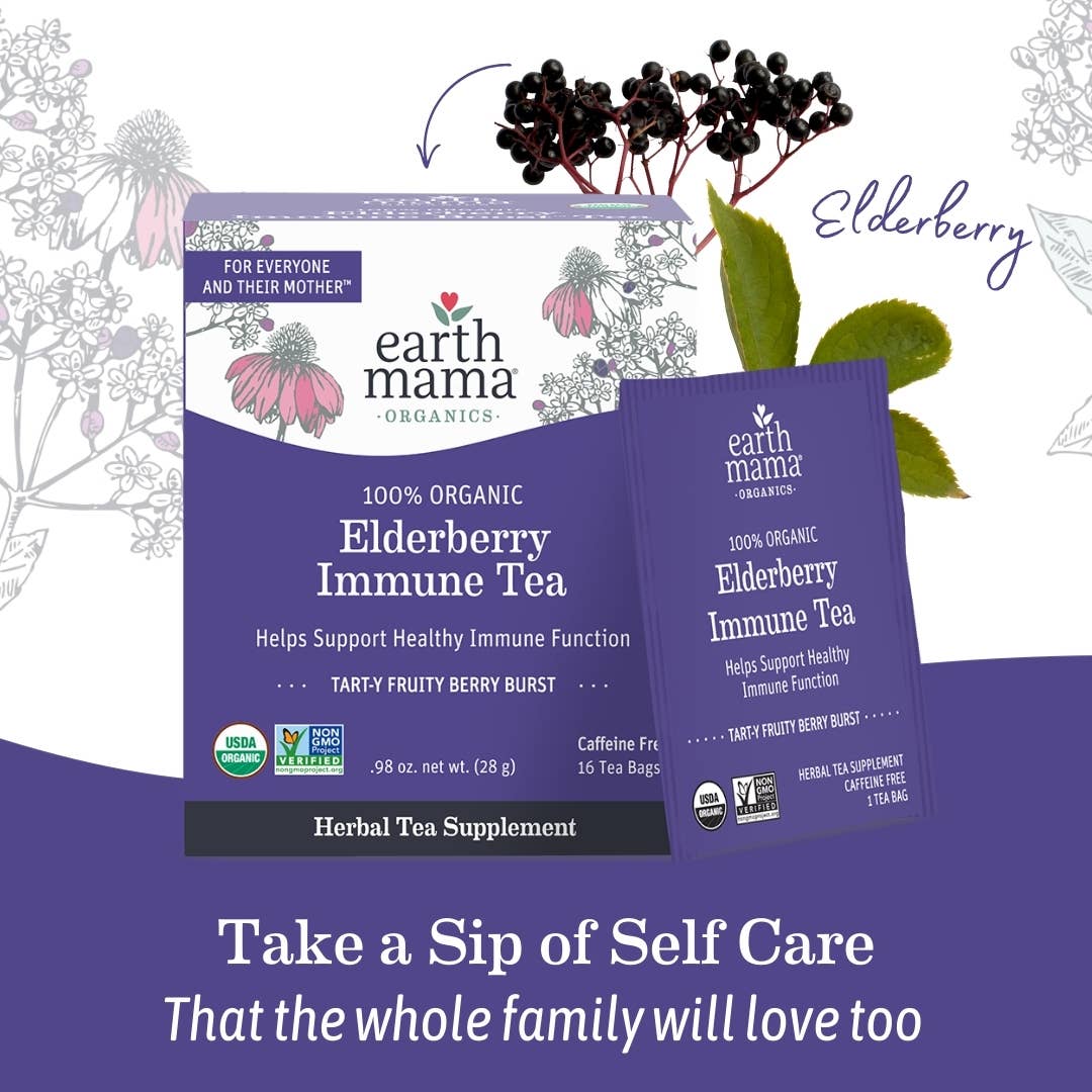Image of Organic Elderberry Immune Tea
