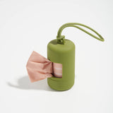 Wild One - Poop Bag Carrier Dispenser for Pets & Dogs: Blush