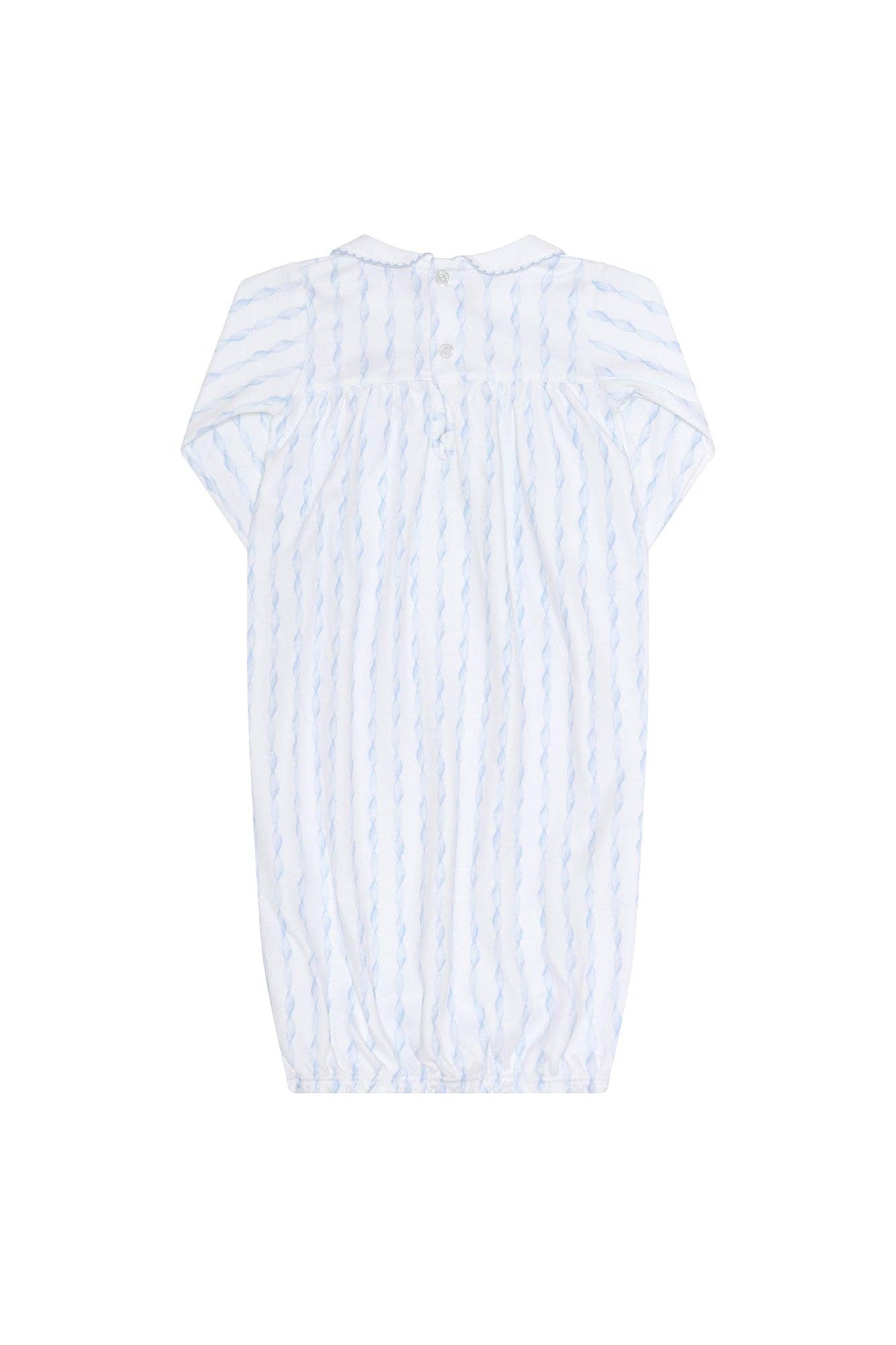 Image of Blue Twirls Gown