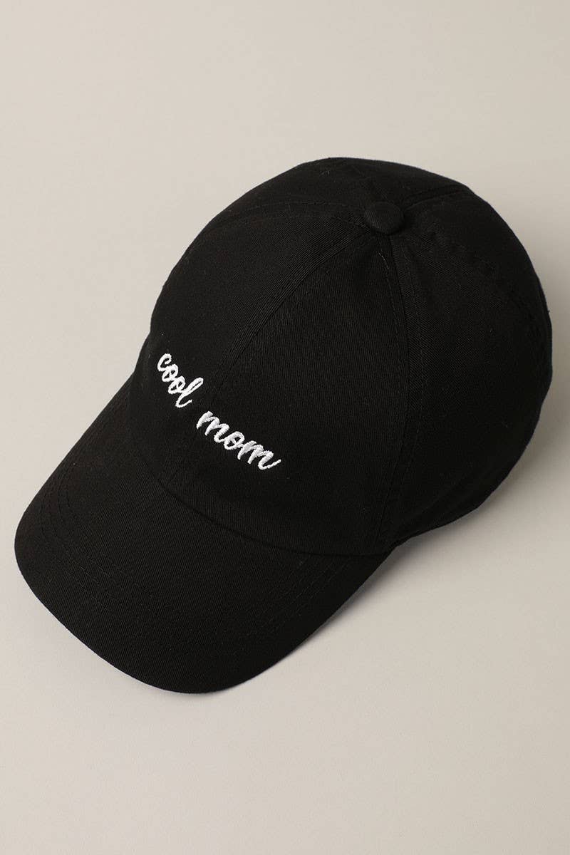 Image of COOL MOM Embroidery Baseball Hat