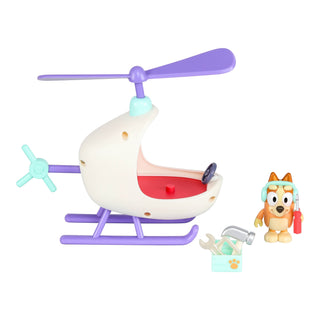 Moose Toys Bluey Vehicle & Figure