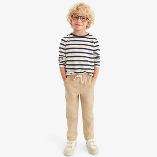 Primary - Kids stretch chino drawstring pant
