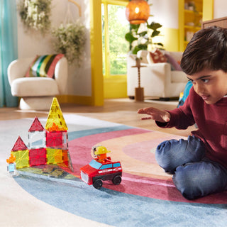 Magna-Tiles - Magna-Tiles Fire Rescue 27-Piece Set