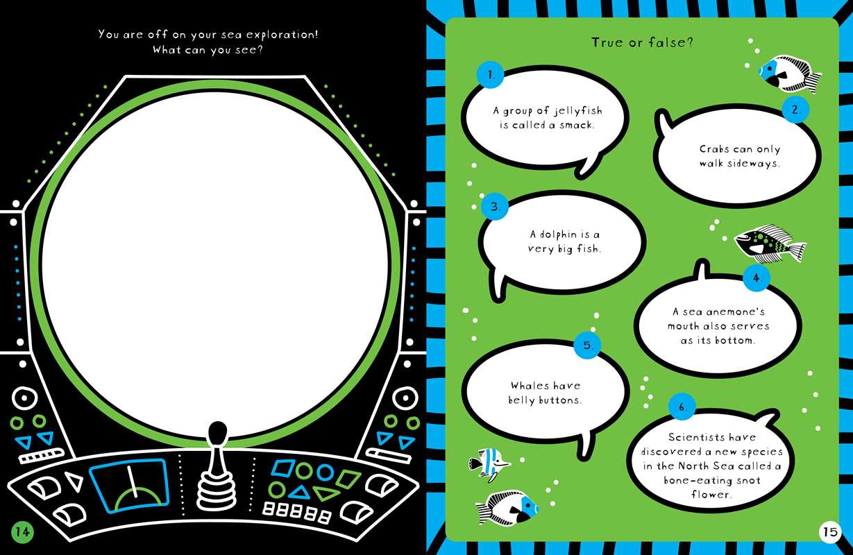 Brain Boosters Under the Sea Puzzles (with neon colors) by Vicky Barker