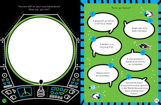 Brain Boosters Under the Sea Puzzles (with neon colors) by Vicky Barker