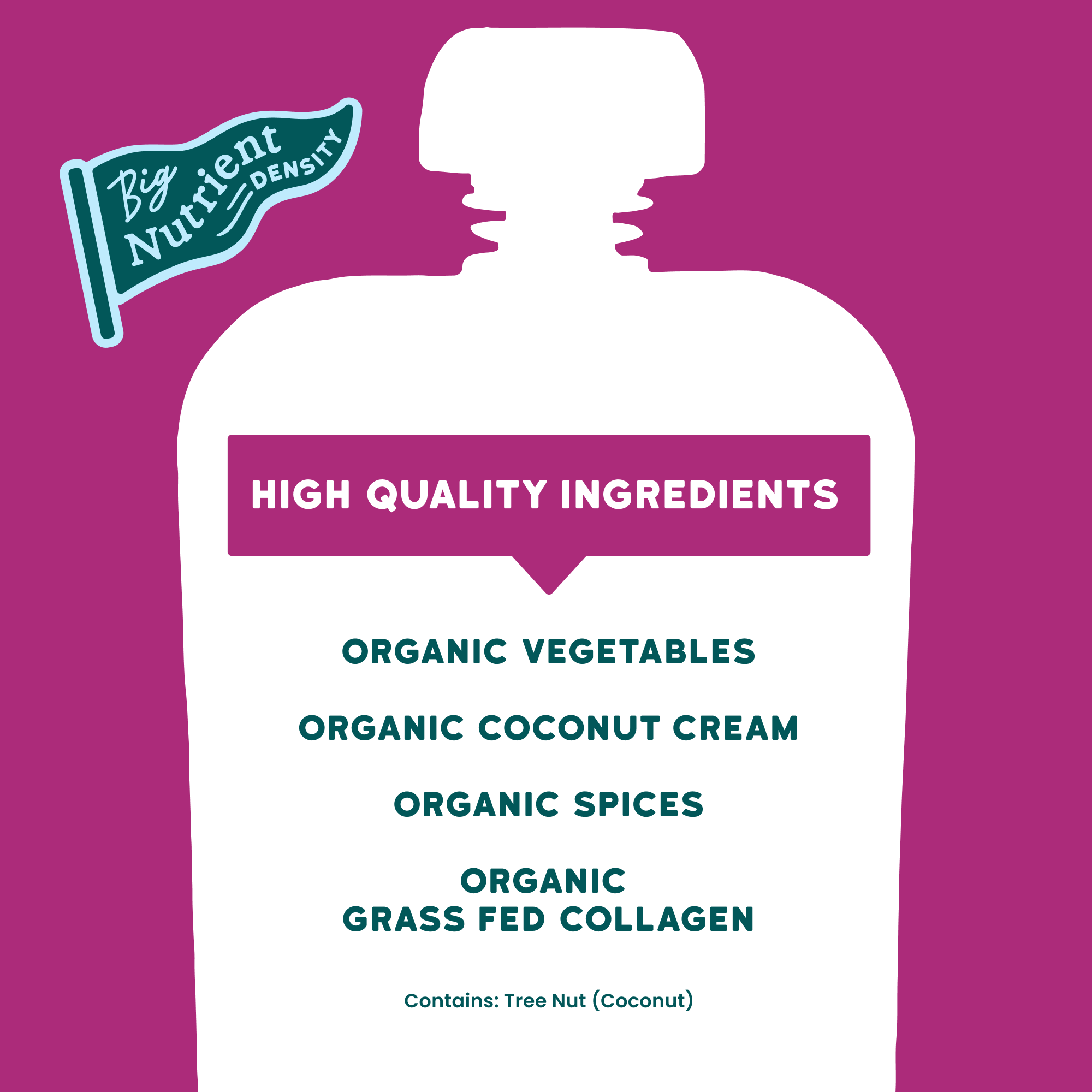 Serenity Kids Beet & Carrot Smoothie with Grass Fed Collagen Pouch