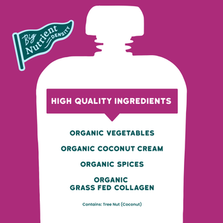 Serenity Kids Beet & Carrot Smoothie with Grass Fed Collagen Pouch