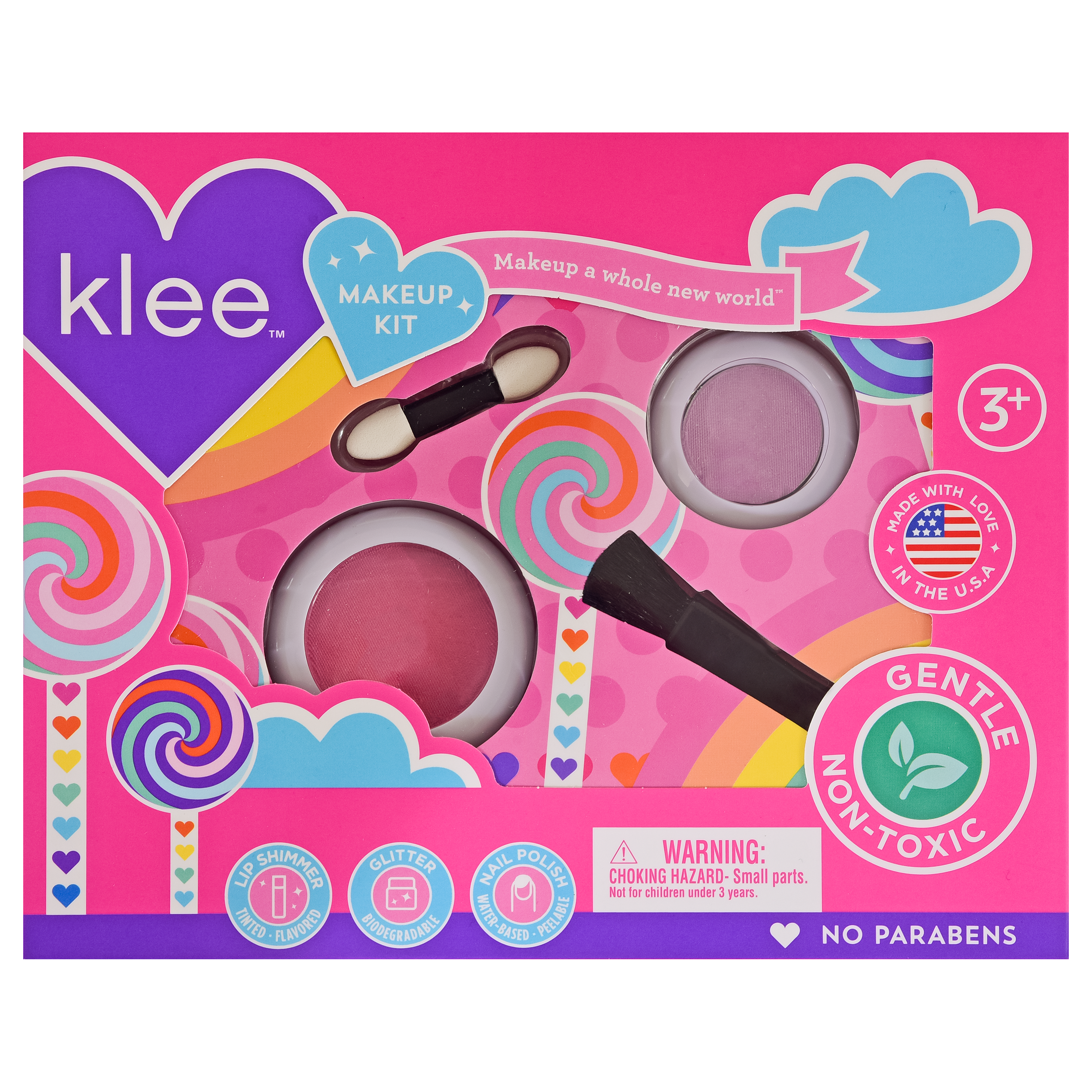 Image of Twirl and Glow - Pinwheel Love Makeup Kit