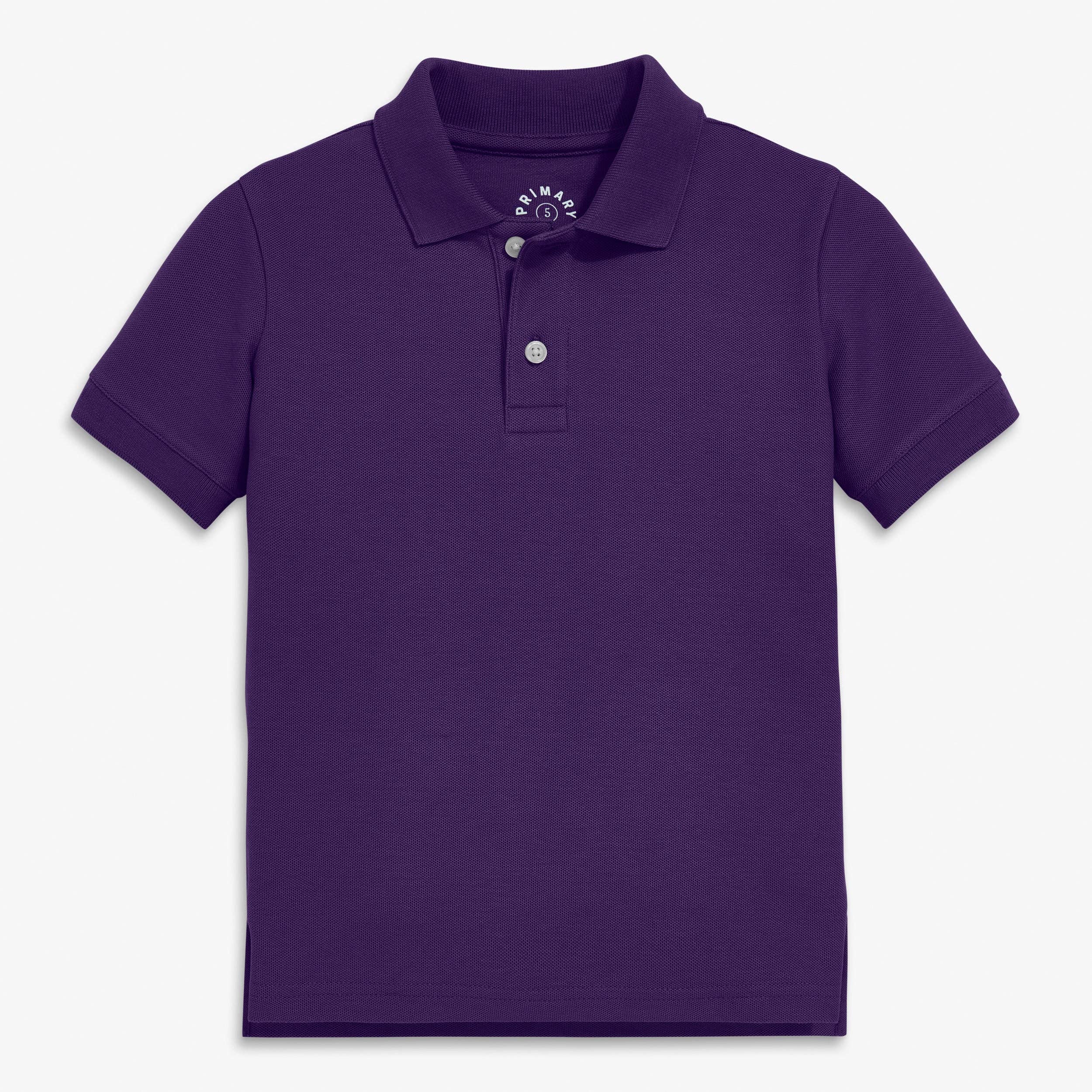 Primary - Short Sleeve Pique Polo