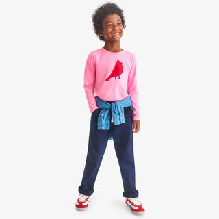 Primary - Kids stretch chino drawstring pant