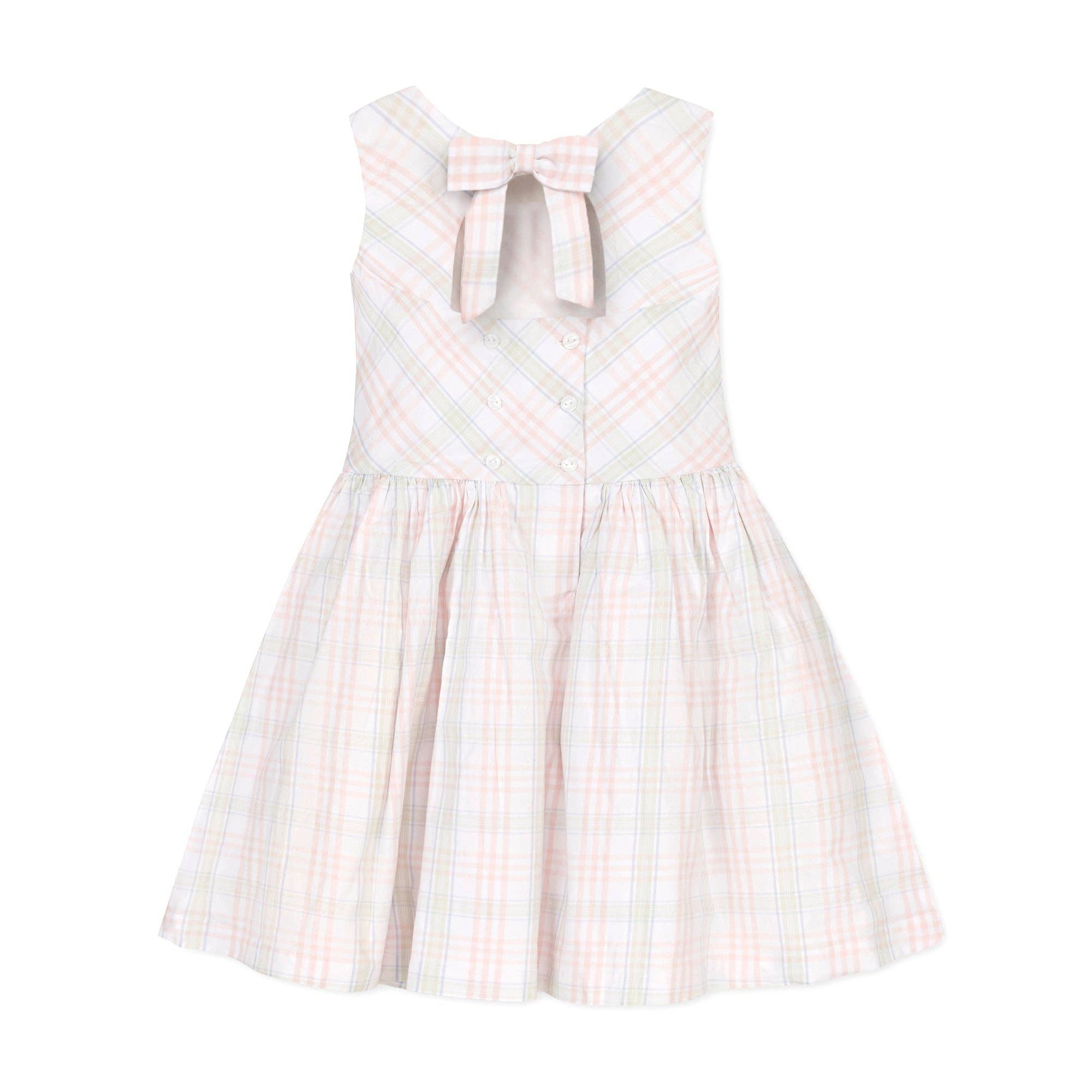 Hope and Henry - Organic Button Back Party Dress