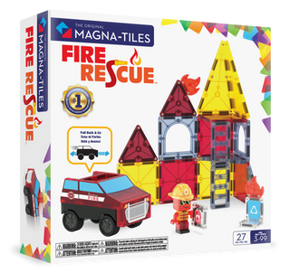 Magna-Tiles - Magna-Tiles Fire Rescue 27-Piece Set