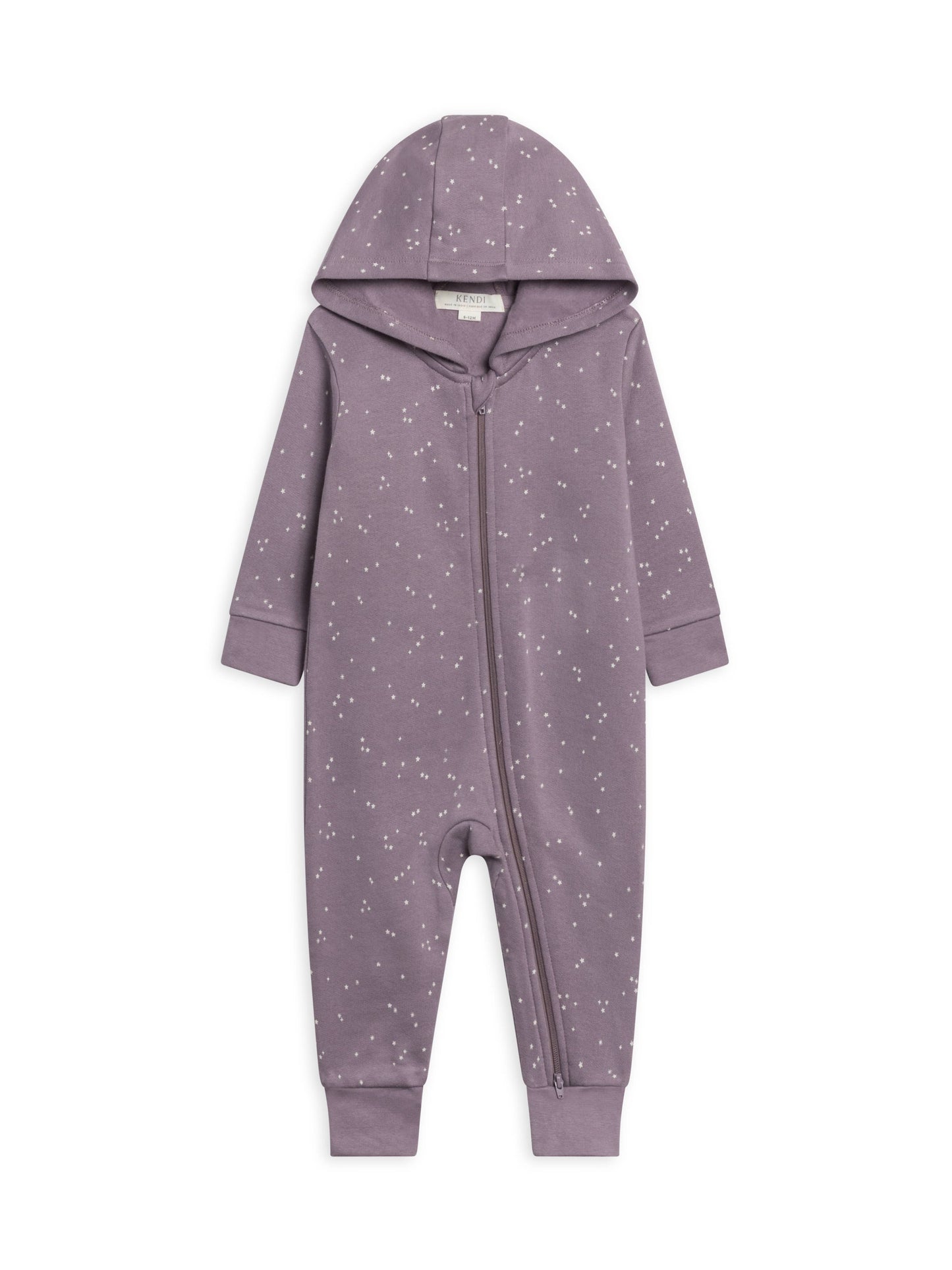 Colored Organics - Greer Fleece Hooded Zipper Romper