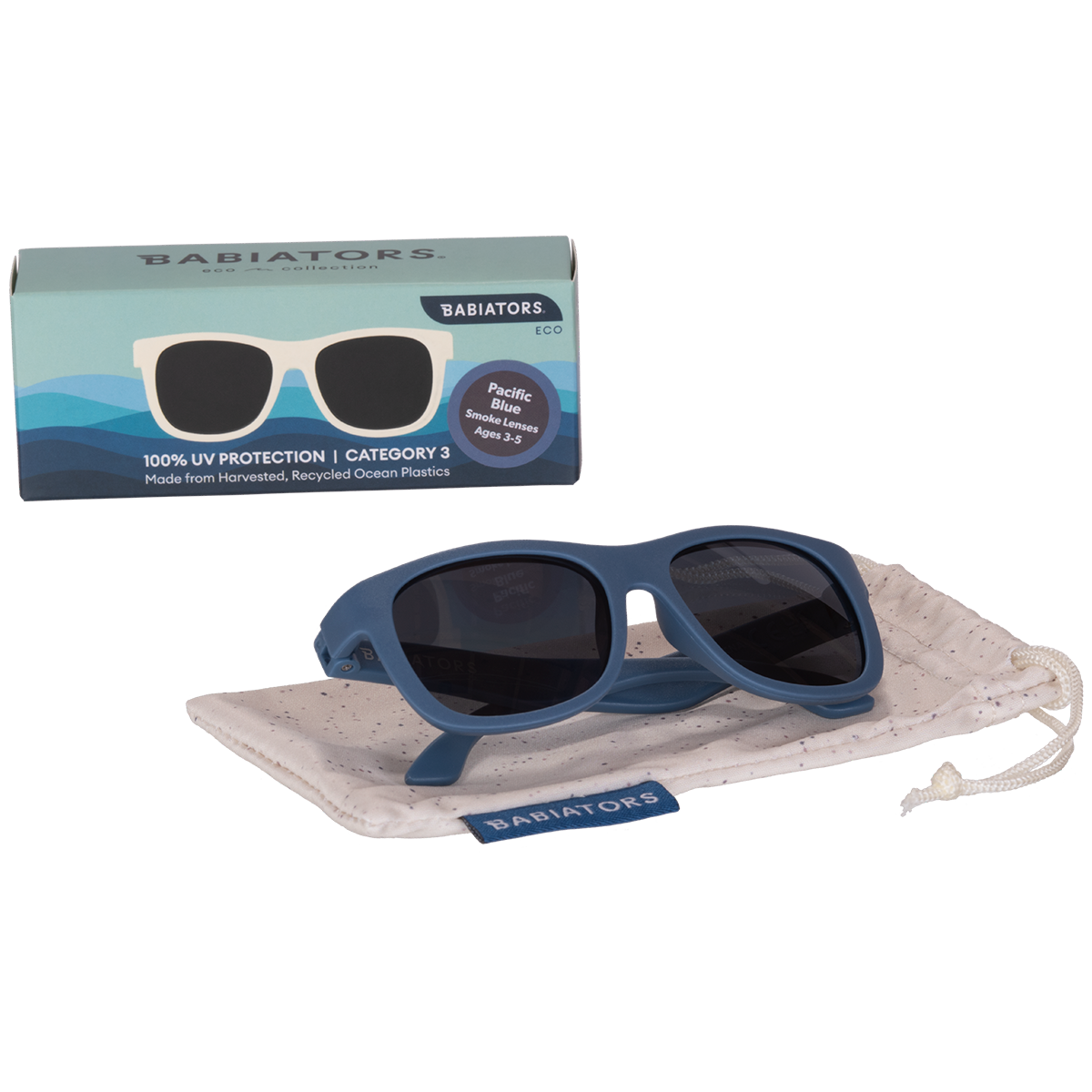 Babiators - Navigator Sunglasses in Pacific Blue: Ages 3-5