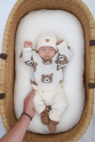 Little Bear Jacquard Sweater