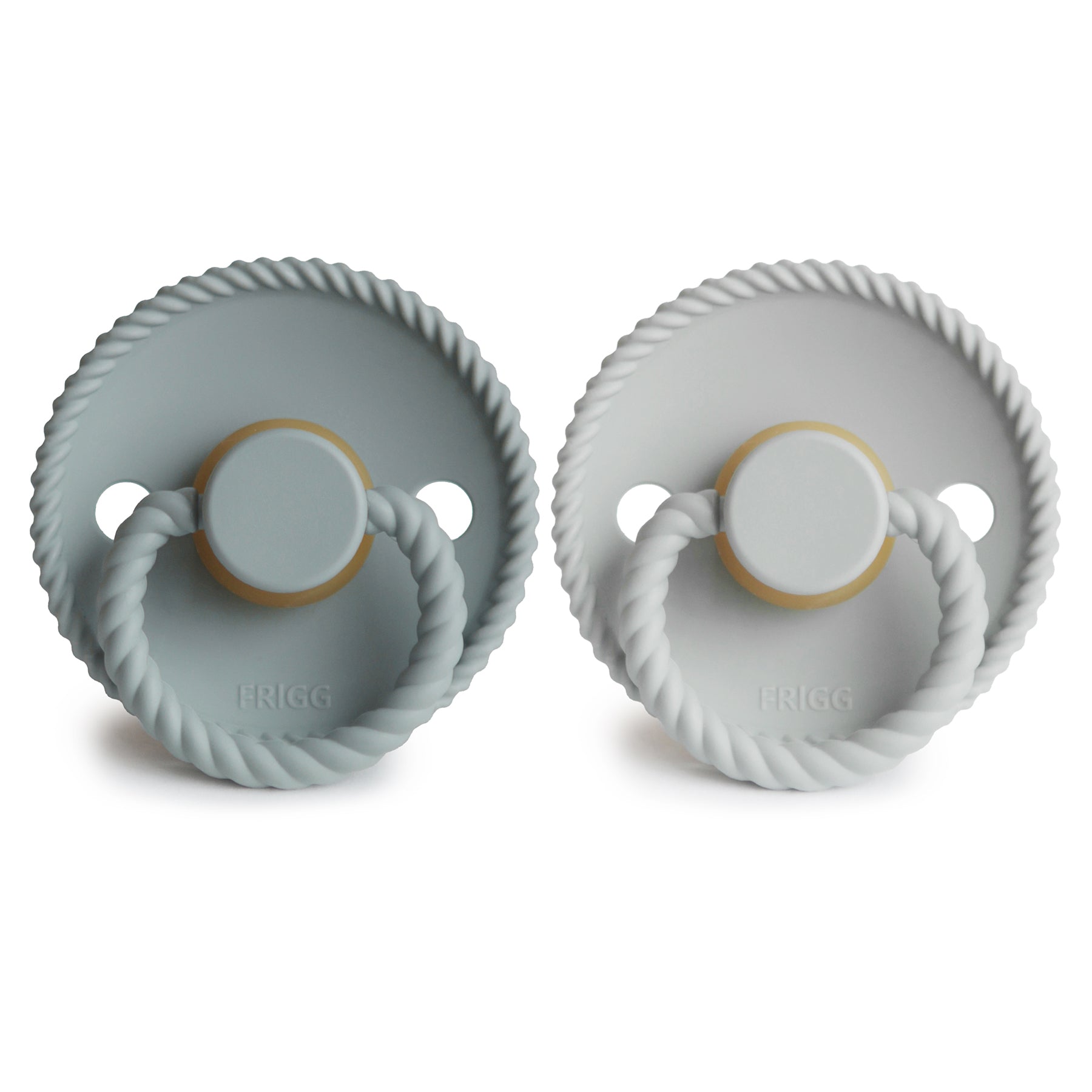 Image of FRIGG Rope Natural Rubber Pacifier 2-Pack