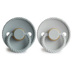 Image of FRIGG Rope Natural Rubber Pacifier 2-Pack
